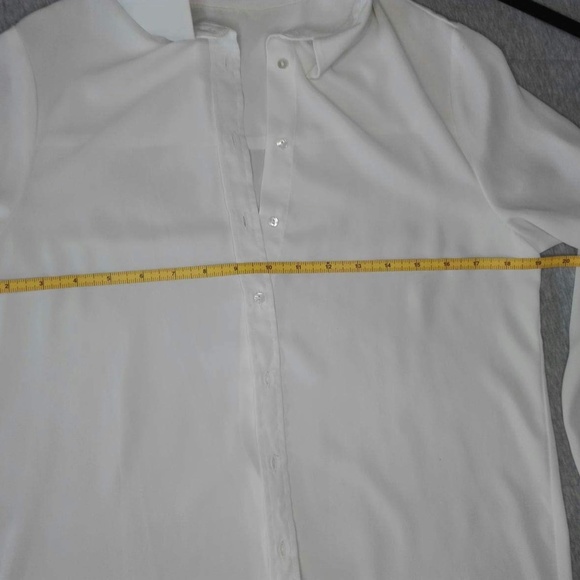 mango white suit blouse size S - Picture 4 of 6